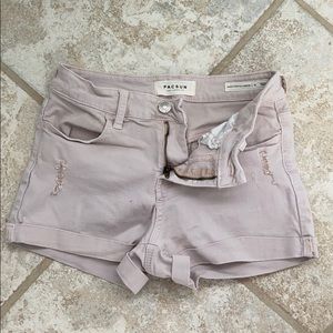 Pastel Pink PacSun Shorts